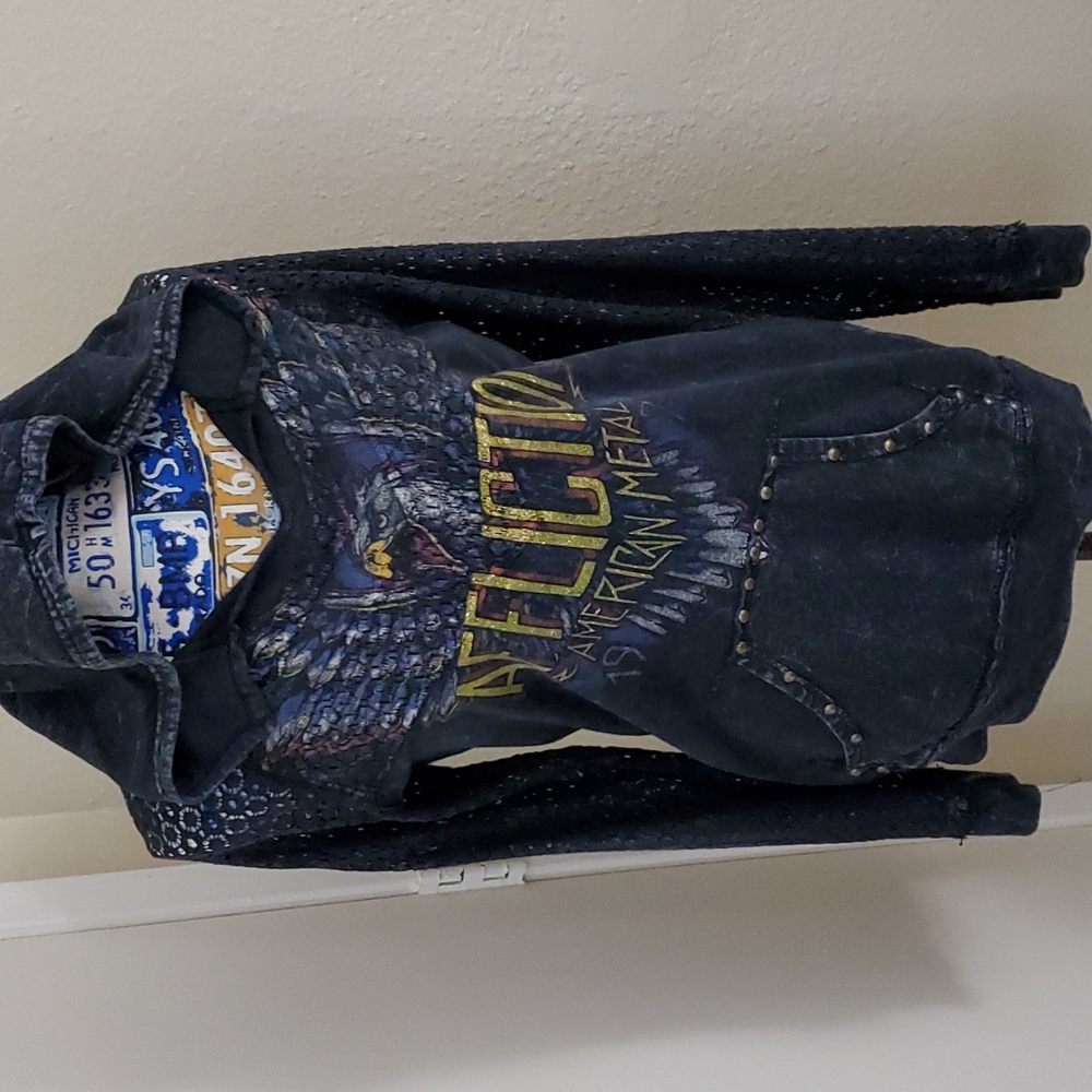American metal hoodie